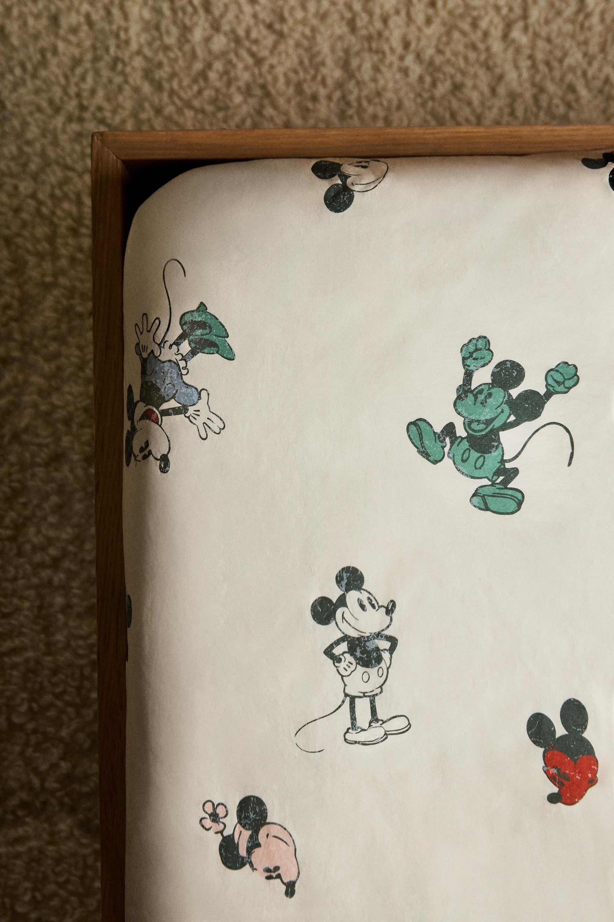 KIDS' MICKEY & MINNIE ©DISNEY FITTED SHEET